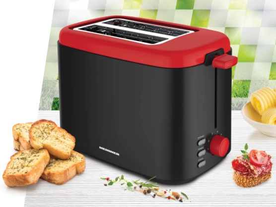 Тостер Heinner HTP800BKR, 2 тоста photo 2