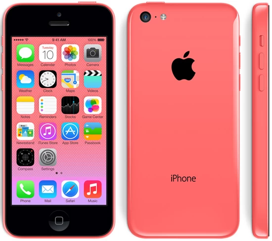 Smartphone Apple iPhone 5C / '' / 1 GB / 16 GB / Roz photo 1