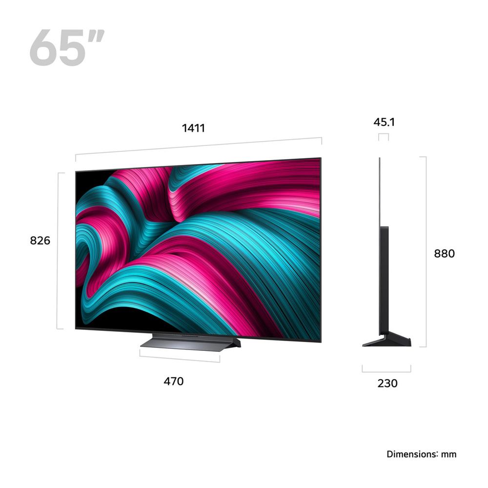 Телевизор LG OLED65C54LA / 65" / OLED / 4K UHD photo 2