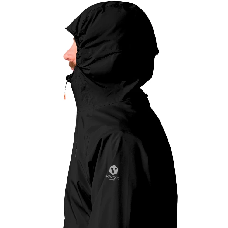 Pelerina de ploaie Mac Ultralite Jacket M Negru Barbati photo 4