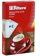 Фильтр для кофеварок Filtero F 2/40 alb thumbnav 1