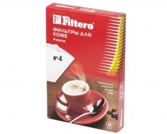 Фильтр для кофеварок Filtero F 4/40 alb thumbnav 1