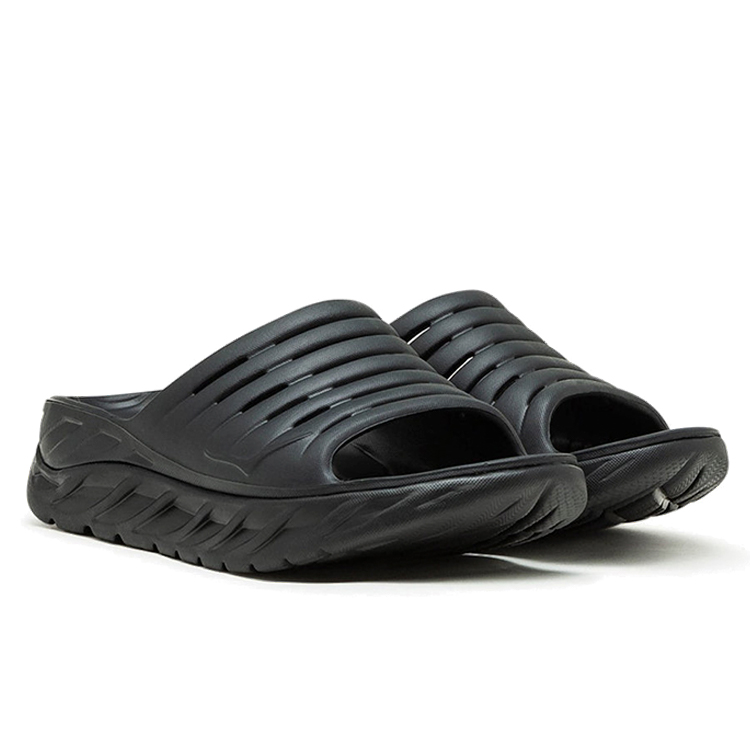 Шлепанцы Hoka Ms Ora Recovery Slide / Унисекс / 48 / Черный photo 3