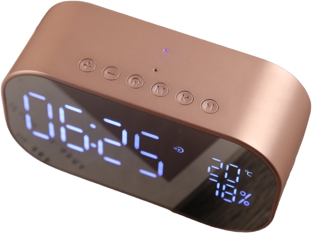 Radio cu ceas Akai ABTS-S2 Digital / Aur / Mono photo 3