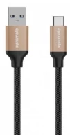 Cablu USB-A - USB Type-C Promate UNILINK-CAF GOLD 