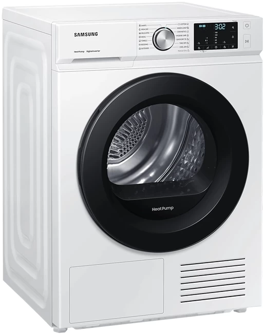 Masina de uscat rufe Samsung DV90BBA245AWLE / 9 kg / A+++ / Alb photo 2