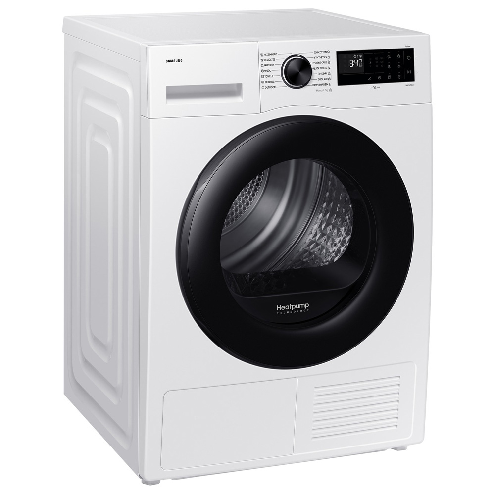 Masina de uscat rufe Samsung DV90DG52A0AELE / 9 kg / C / Alb photo 3