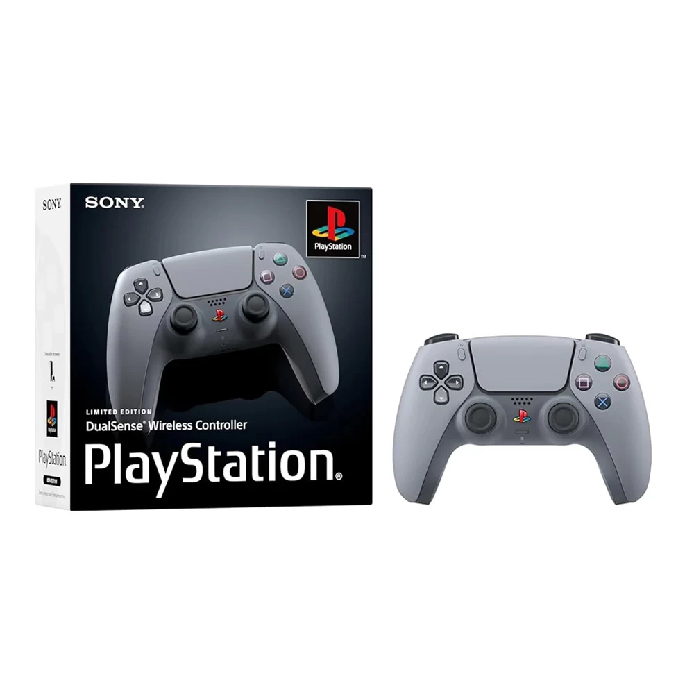 Геймпад Sony PlayStation 5 DualSense 30th Anniversary Limited Edition Grey photo 3