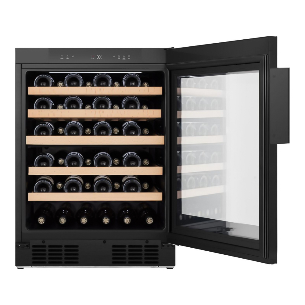 Frigider de vin Hisense RW3N132GSLF / 46 sticle / 81.9 cm / F / Negru photo 2