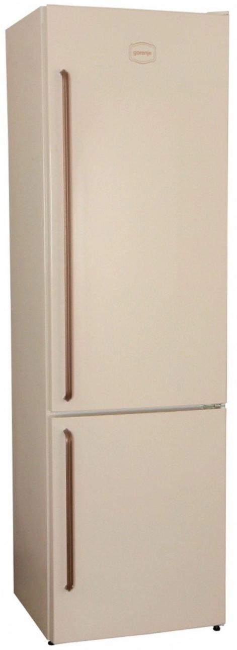 Frigider cu doua usi Gorenje NRK621CLI / 339 l / 200 cm / A+ / Bej photo 2