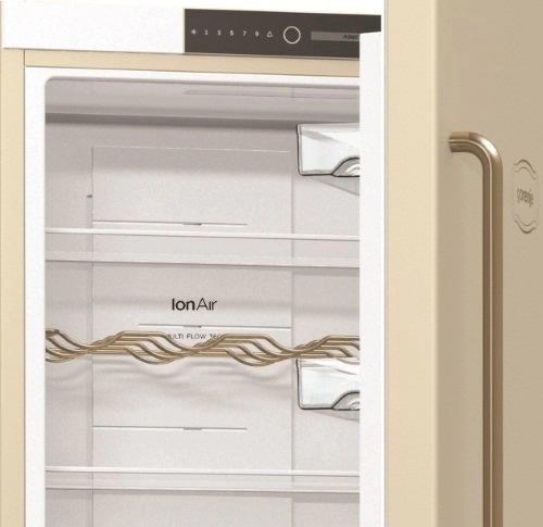 Frigider cu doua usi Gorenje NRK621CLI / 339 l / 200 cm / A+ / Bej photo 6