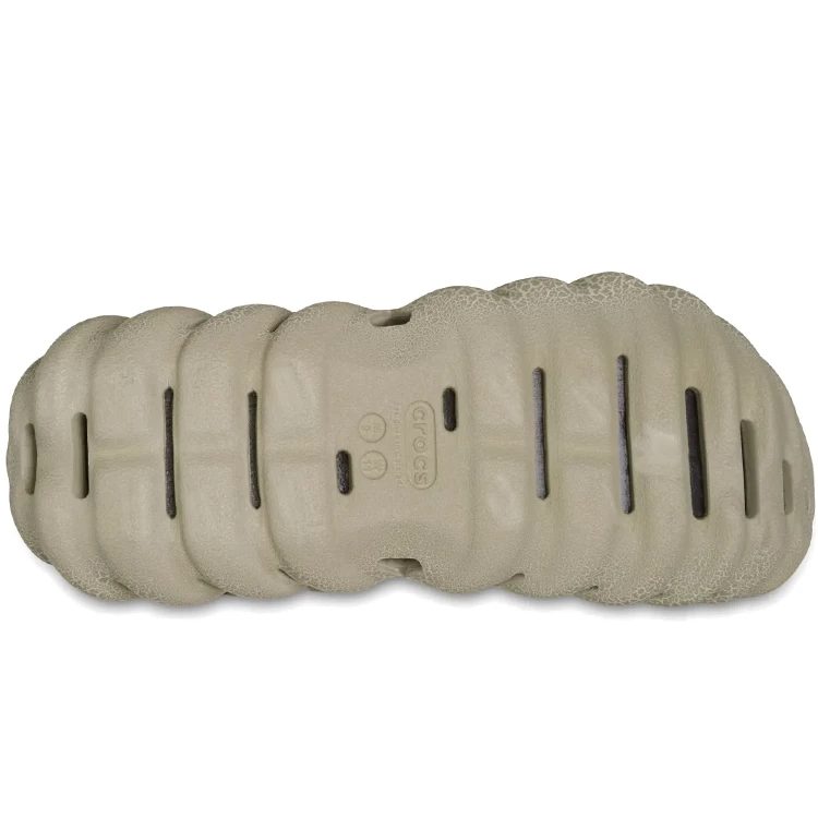 Slapi Crocs Echo Crackle Clog pt Femei / 37-38 / Gri photo 4