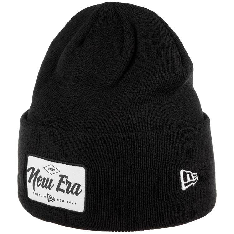 Caciula New Era Wide Cuff Patch Knit photo Caciula New Era Wide Cuff Patch Knit photo