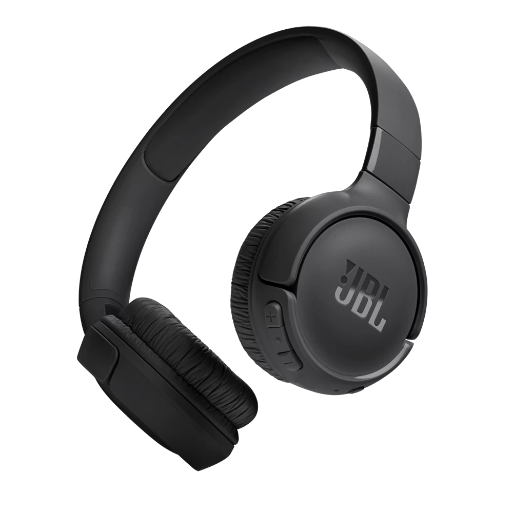 JBL On-Ear Headphones with MIC Bluetooth Tune 520BT, Black photo 1