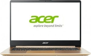 Laptop Acer Swift 1 Luxury Gold (SF114-32-P9LL), Pentium Silver, 4 GB GB, Linux, Auriu 