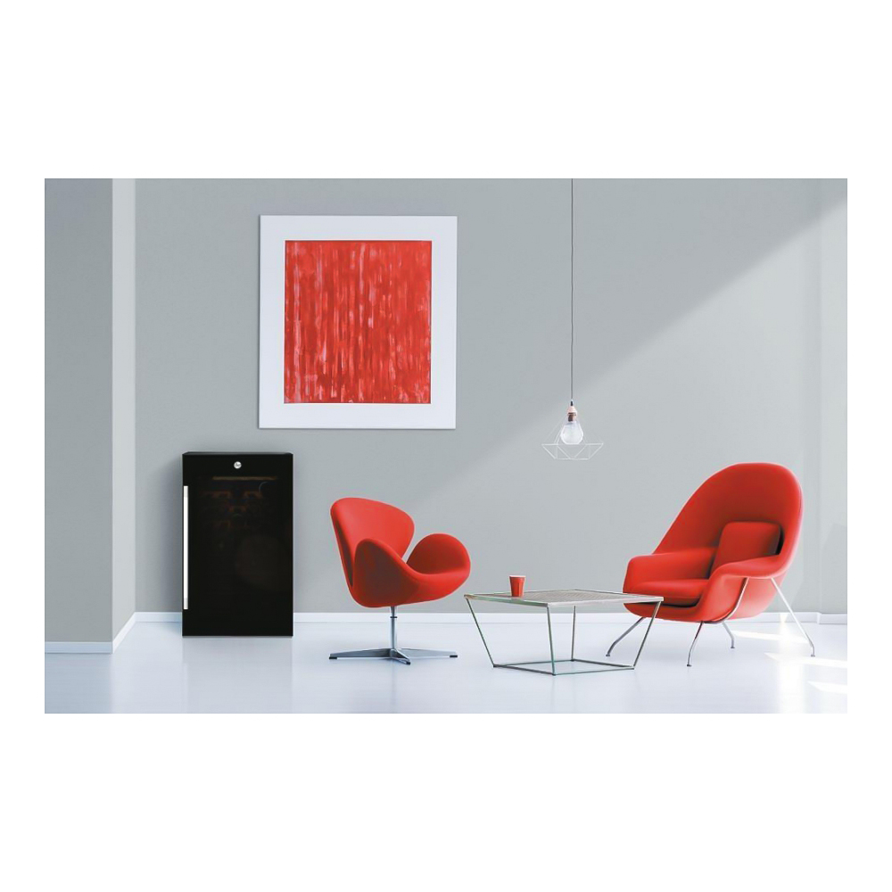 Frigider de vin Hoover HWC154EELW / 41 sticla / 85 cm / G / Negru photo 7