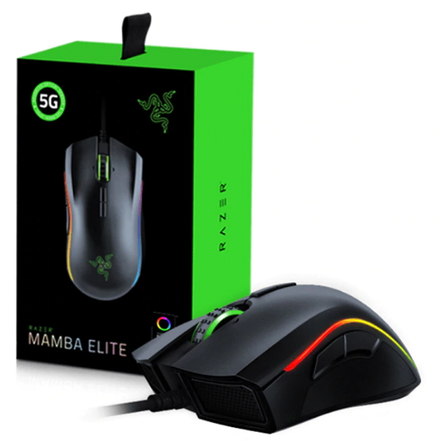 Mouse Razer Mamba Elite Negru / Optic / Negru photo 4