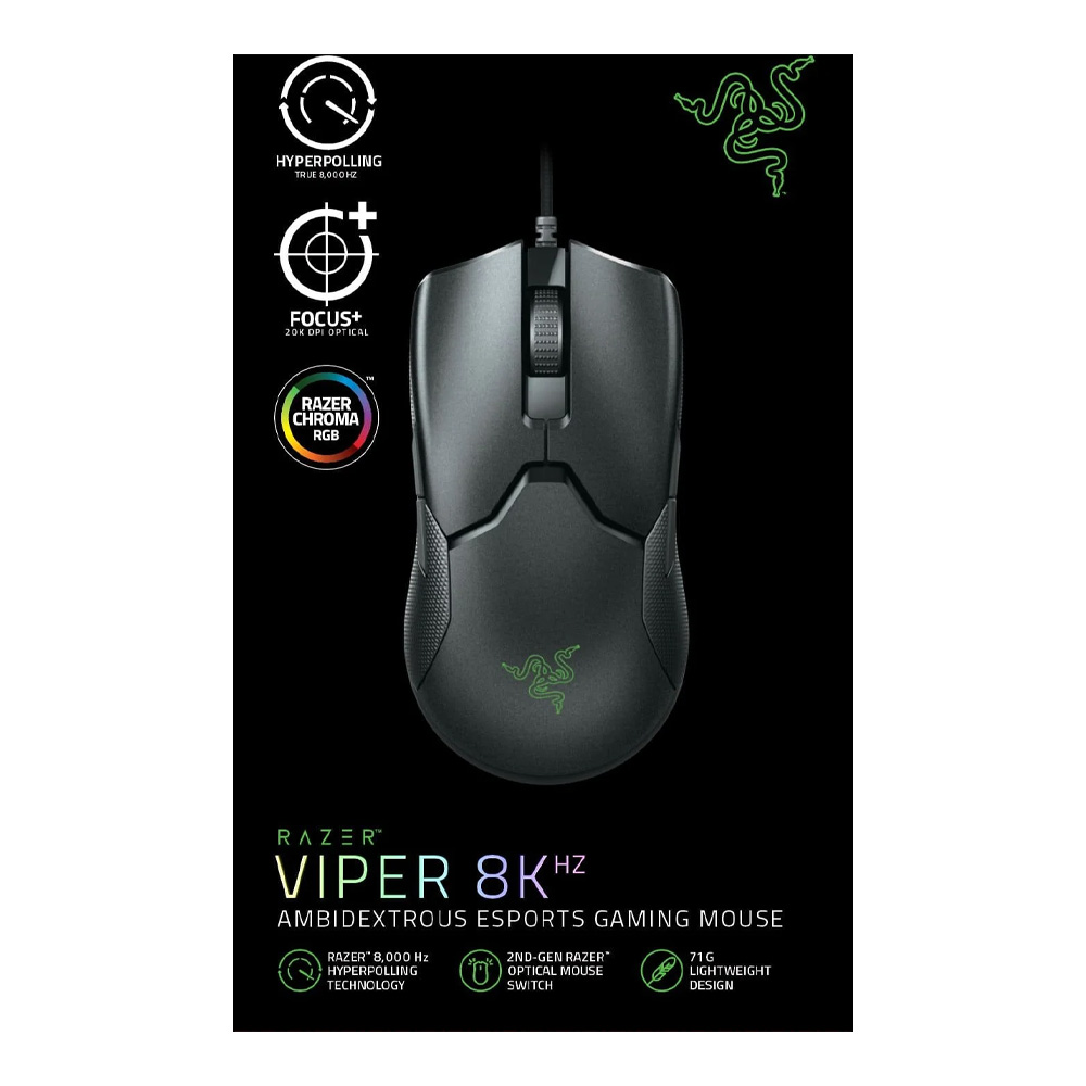 Проводная мышь Razer Viper 8KHz [RZ01-03580100-R3M1] photo 7