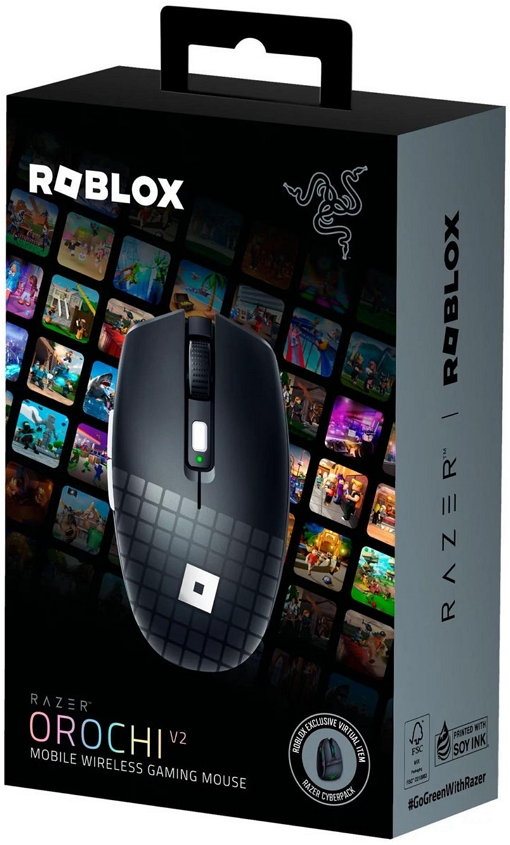 Mouse fara fir Razer Orochi V2 Roblox Edition RZ01-03730600-R3M1 Negru / Optic / Negru photo 3