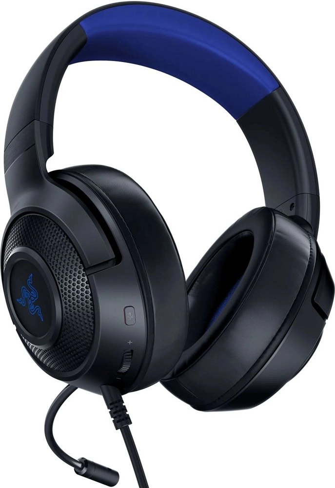 Наушники Razer Kraken X for Console Синий Проводные / Игровой / Синий photo 2