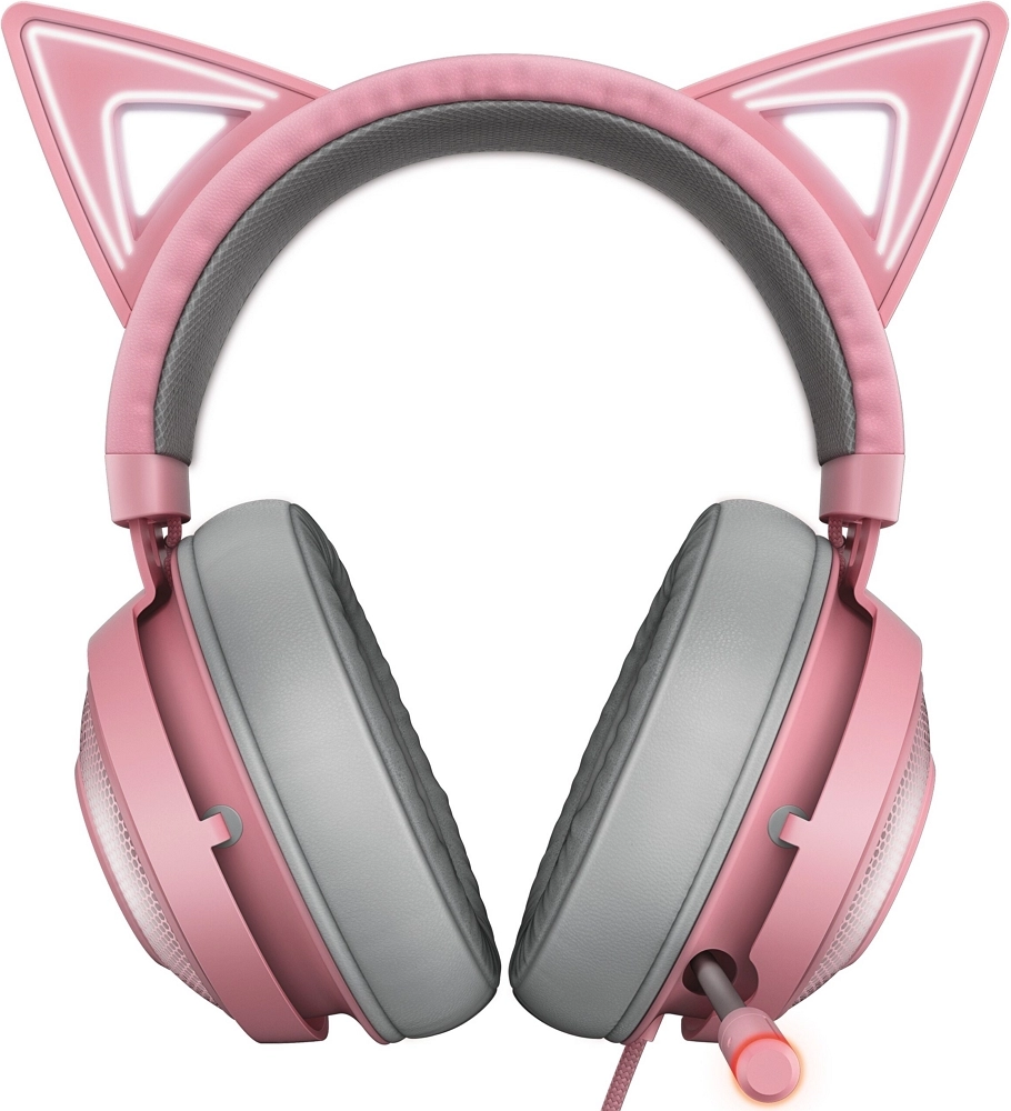 Наушники Razer Kraken Kitty Edition Розовый Проводные / Игровой / Розовый photo 2