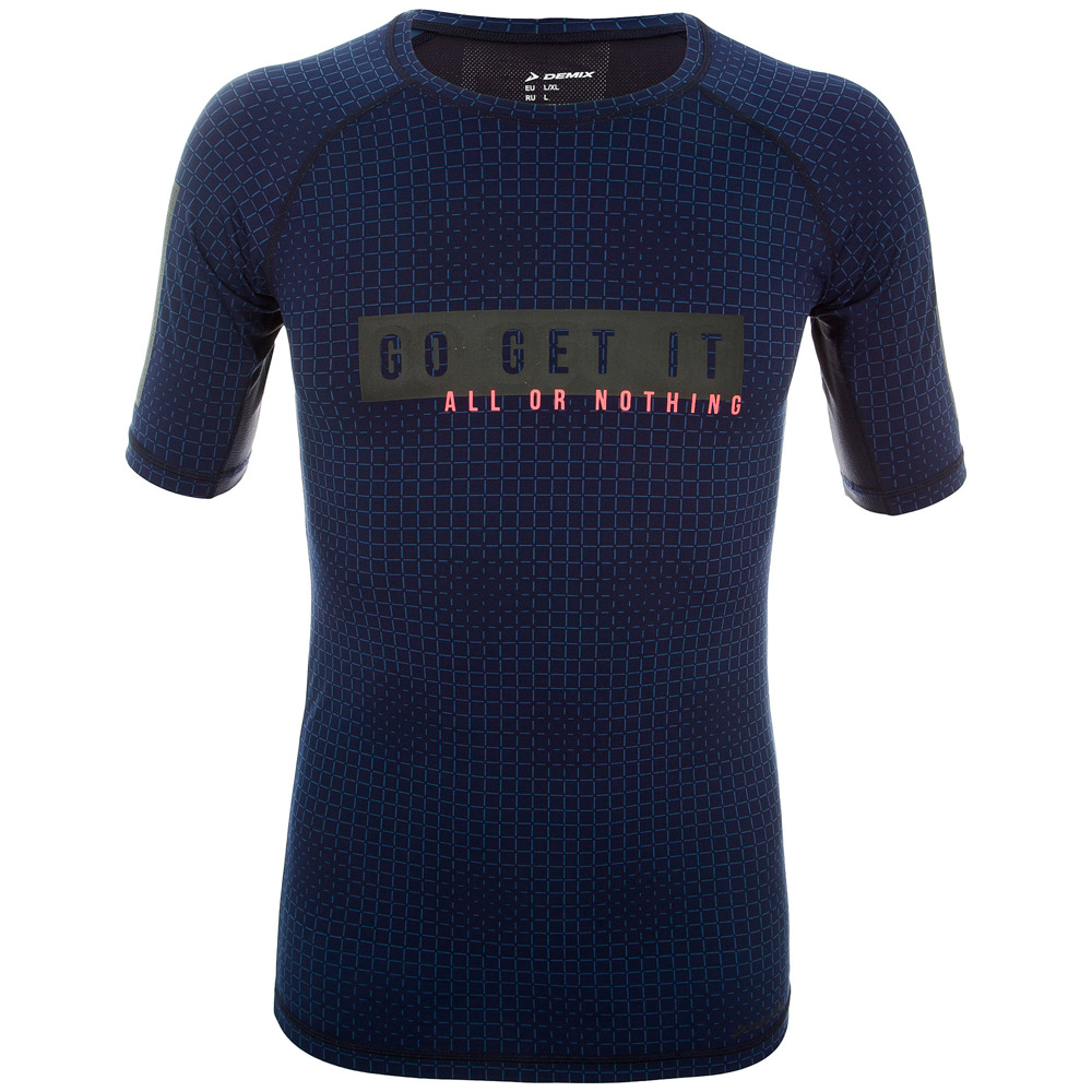 Tricou bărbătesc Demix 2XL Albastru photo 1