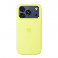 Husa Apple iPhone 17 Pro Silicone Case with MagSafe, Neon Yellow (MGFF4ZMA) thumbnav 1