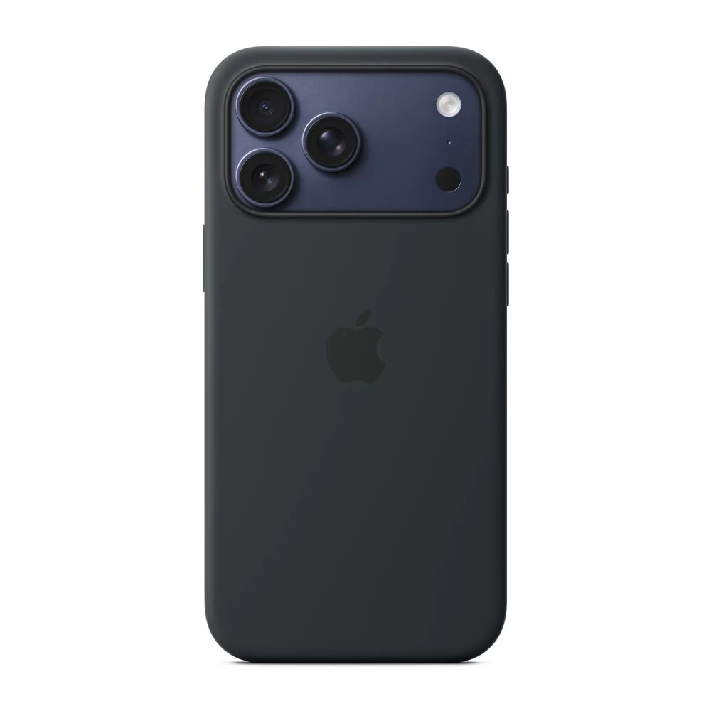 Husa Apple iPhone 17 Pro Max Silicone Case with MagSafe, Black (MGFR4ZMA) photo 1
