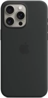 Husa Apple iPhone 15 Pro Max Silicone Case Black (MT1M3ZMA) 