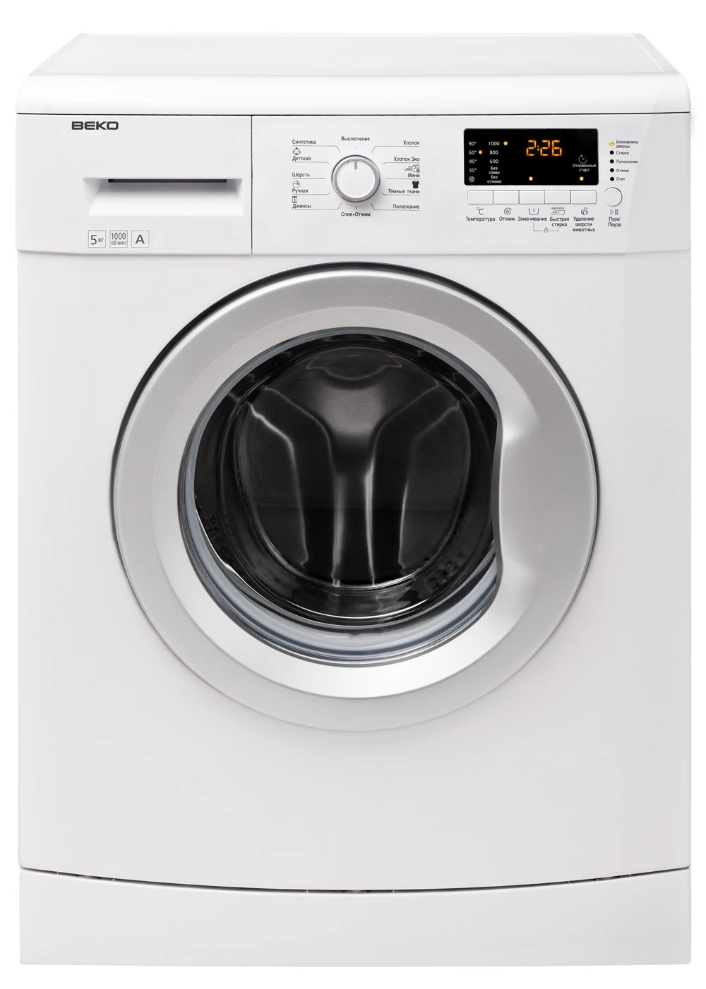 Стиральная машина Beko WKB51031PTMA 5 кг / 1000 об/мин / A+ / Белый photo 1
