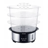 Aparat de fiert cu aburi Heinner HSA-1000XMC, 12 l, 1000 W, Inox 