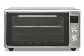 Электрическая печь CARINO BR4249MD, 42 л, 1400 Вт, Серый 