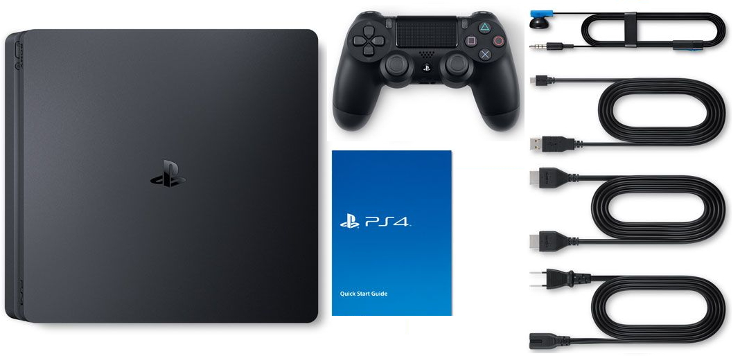 Consola pentru jocuri Sony PlayStation 4 Slim 1TB + 2 GAME photo 3