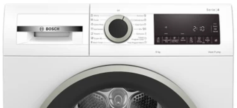 Сушильная машина Bosch WQG14200ME / 9 кг / A++ / Белый photo 3