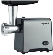 Tocator carne cu cilindru rotativ ViLgrand V1212MG, 1.1 kg/min, 1200 W, Inox 