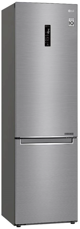 Frigider cu doua usi LG GBB72PZDMN / 384 l / 203 cm / E / Gri photo 3