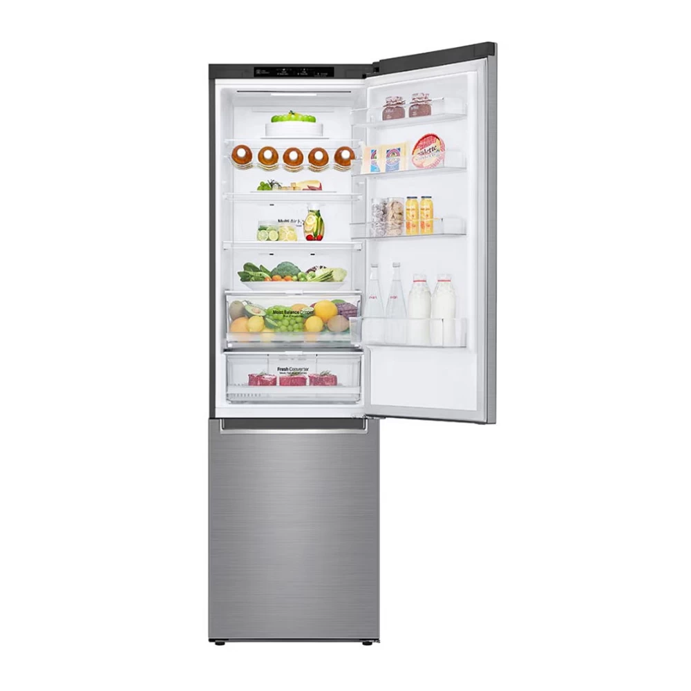 Холодильник двухдверный LG GBB72PZEMN / 384 л / 203 см / E / Серый photo 2