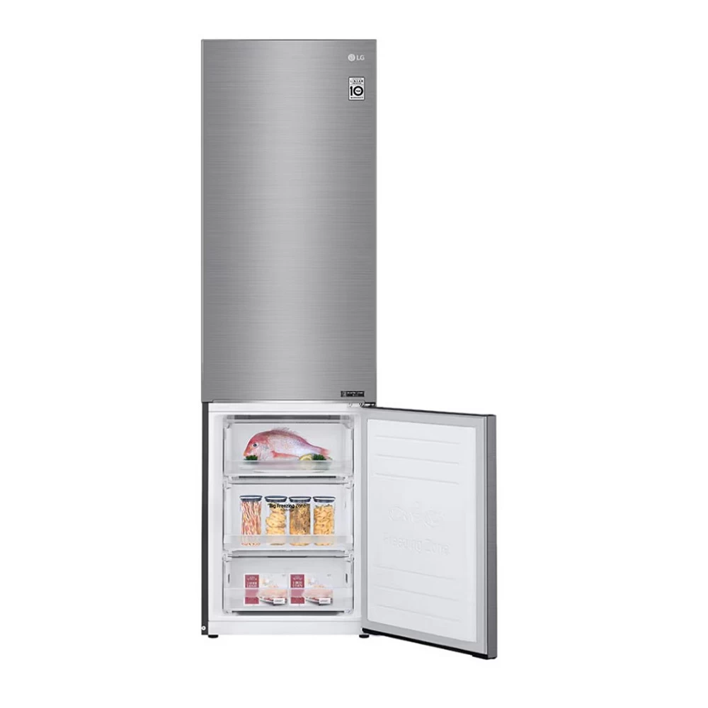 Холодильник двухдверный LG GBB72PZEMN / 384 л / 203 см / E / Серый photo 3
