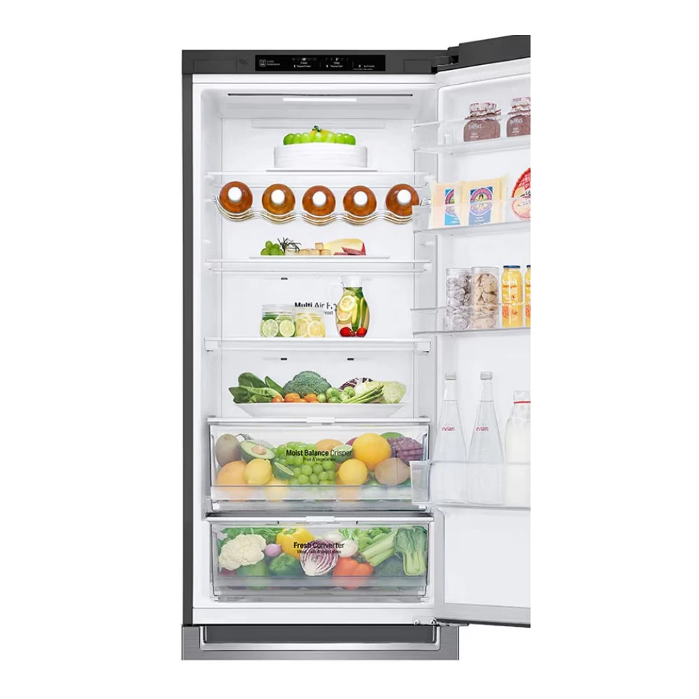 Холодильник двухдверный LG GBB72PZEMN / 384 л / 203 см / E / Серый photo 5