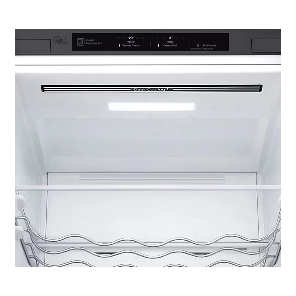 Холодильник двухдверный LG GBB72PZEMN / 384 л / 203 см / E / Серый photo 7