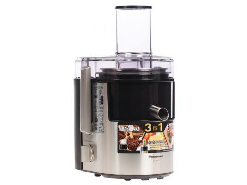 Соковыжималка шнековая Panasonic MJ-L500RTQ, 0.9 л, 150 Вт, 1 скоростей, Красный photo 6