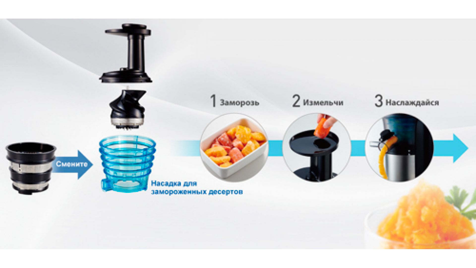 Соковыжималка шнековая Panasonic MJ-L500RTQ, 0.9 л, 150 Вт, 1 скоростей, Красный photo 65
