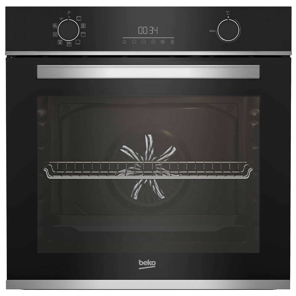 Встраиваемый духовой шкаф Beko BBIE13301XMP / 72 л. / A / Черный photo 1