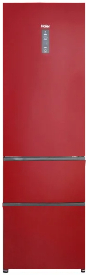 Frigider cu doua usi Haier A2F635CRMV / 356 l / 190.5 cm / A+ / Rosu photo 1