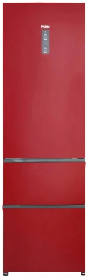 Frigider cu doua usi Haier A2F635CRMV / 356 l / 190.5 cm / A+ / Rosu photo 1