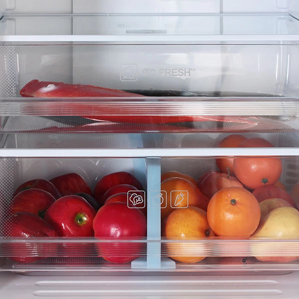 Frigider cu doua usi Haier C2F637CWMV / 386 l / 199.8 cm / A+ / Alb photo 6