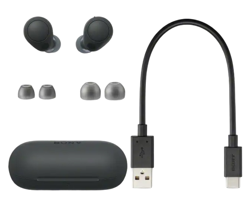Căști Sony WF-C700N Negru Fara fir / Home and Office / Negru photo 2