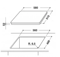 Встраиваемая индукционная панель Whirlpool ACM822NE thumbnav 2