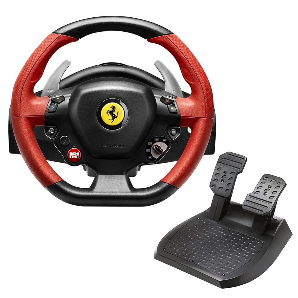 Volan Thrustmaster Ferrari 458 Spider Xbox One photo 1 Volan Thrustmaster Ferrari 458 Spider Xbox One photo 1