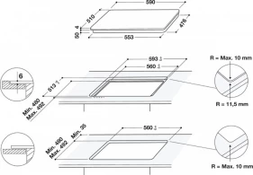 Plita incorporabila inductie Whirlpool WLS7960NE thumbnav 2